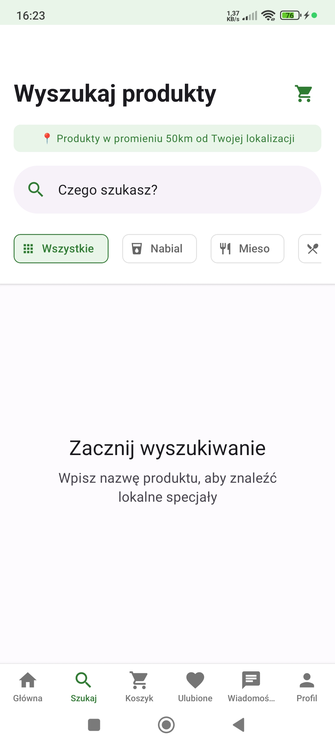 Wyszukiwanie produktów